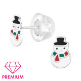 Snowman - 925 Sterling Silver Premium Kids Jewelry SD47244