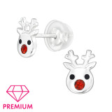 Reindeer - 925 Sterling Silver Premium Kids Jewelry SD47707