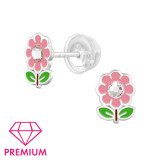 Flower - 925 Sterling Silver Premium Kids Jewelry SD48800