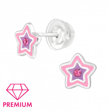 Star - 925 Sterling Silver Premium Kids Jewelry SD48802