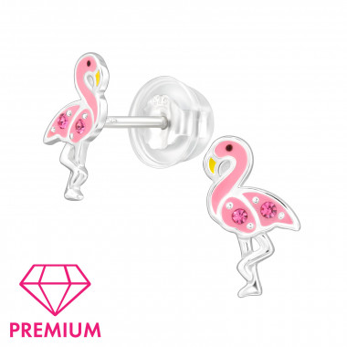 Flamingo - 925 Sterling Silver Premium Kids Jewelry SD48808