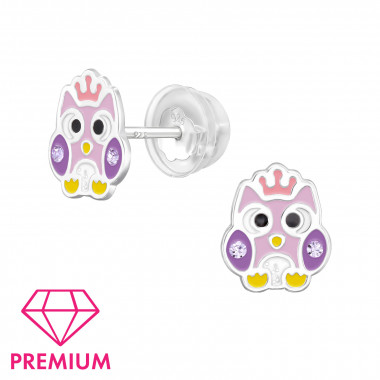 Owl - 925 Sterling Silver Premium Kids Jewelry SD48812