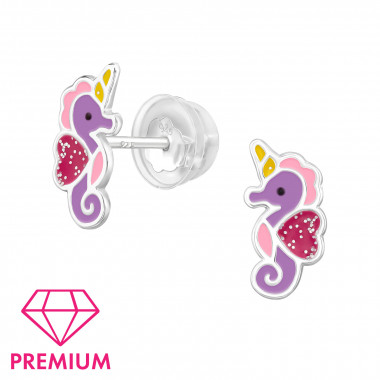 Seahorse - 925 Sterling Silver Premium Kids Jewelry SD48820