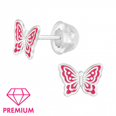 Butterfly - 925 Sterling Silver Premium Kids Jewelry SD48963