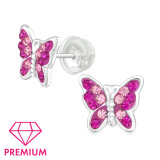 Butterfly - 925 Sterling Silver Premium Kids Jewelry SD38318