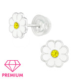 Daisy Flower - 925 Sterling Silver Premium Kids Jewelry SD39746
