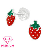 Strawberry - 925 Sterling Silver Premium Kids Jewelry SD39749