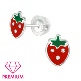 Strawberry - 925 Sterling Silver Premium Kids Jewelry SD39751
