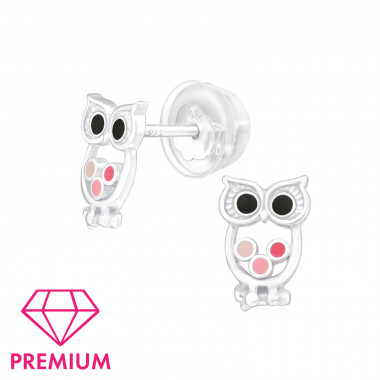 Owl - 925 Sterling Silver Premium Kids Jewelry SD39937