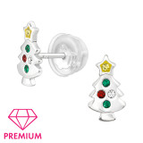Christmas Tree - 925 Sterling Silver Premium Kids Jewelry SD46294