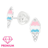 Ice Cream - 925 Sterling Silver Premium Kids Jewelry SD46439