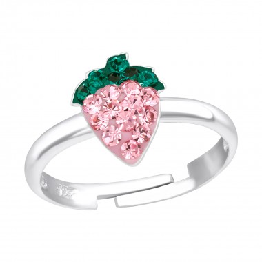 Strawberry - 925 Sterling Silver Kids Rings SD11973