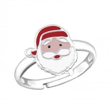 Santa Claus - 925 Sterling Silver Kids Rings SD20179