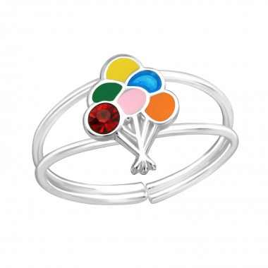 Balloon - 925 Sterling Silver Kids Rings SD37105