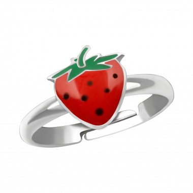 Strawberry - 925 Sterling Silver Kids Rings SD38609