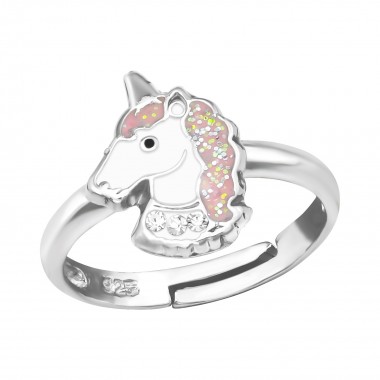 Unicorn - 925 Sterling Silver Kids Rings SD39435