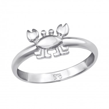 Crab - 925 Sterling Silver Kids Rings SD39831