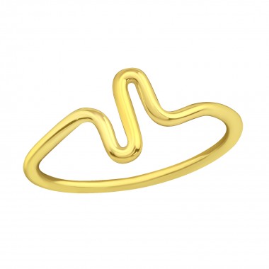 Squiggle - 925 Sterling Silver Kids Rings SD40267