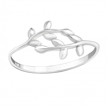 Olive Branch - 925 Sterling Silver Kids Rings SD40272