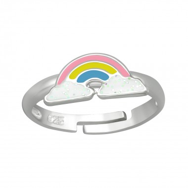 Rainbow - 925 Sterling Silver Kids Rings SD40752