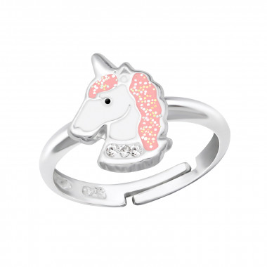 Unicorn - 925 Sterling Silver Kids Rings SD43634