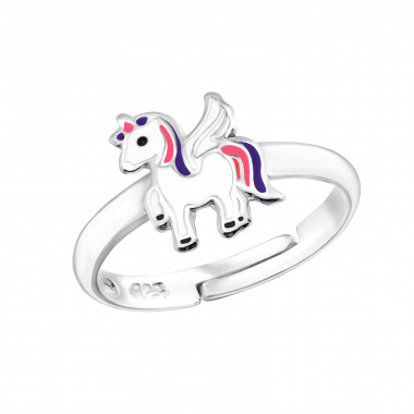 Unicorn - 925 Sterling Silver Kids Rings SD43641