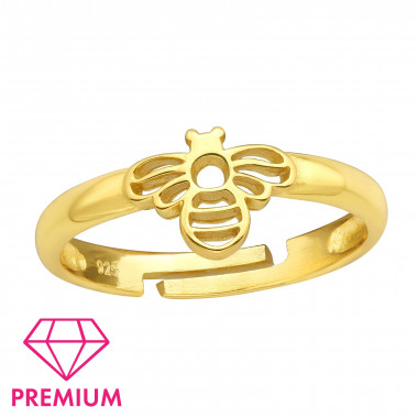 Bee - 925 Sterling Silver Kids Rings SD43691