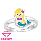 Mermaid - 925 Sterling Silver Kids Rings SD43696