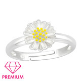 Flower - 925 Sterling Silver Kids Rings SD43698