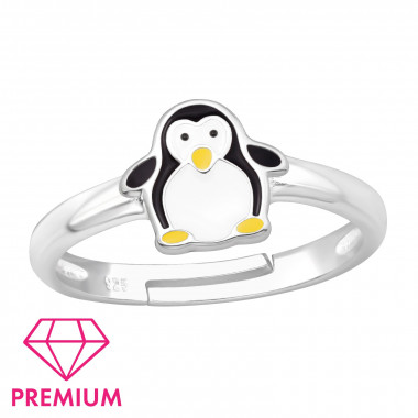 Penguin - 925 Sterling Silver Kids Rings SD43972