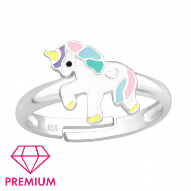 Unicorn - 925 Sterling Silver Kids Rings SD43984