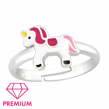 Unicorn - 925 Sterling Silver Kids Rings SD43987