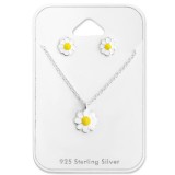 Daisy - 925 Sterling Silver Kids Jewelry Sets SD28979