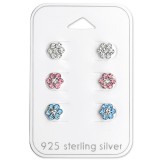 Flower - 925 Sterling Silver Kids Jewelry Sets SD29116
