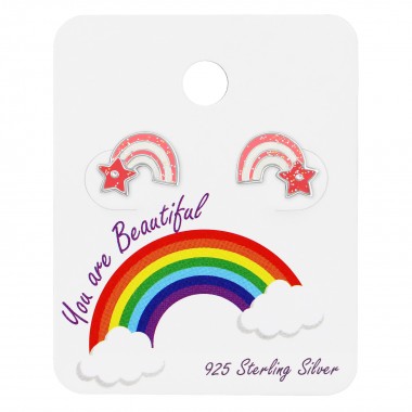 Rainbow - 925 Sterling Silver Kids Jewelry Sets SD38068