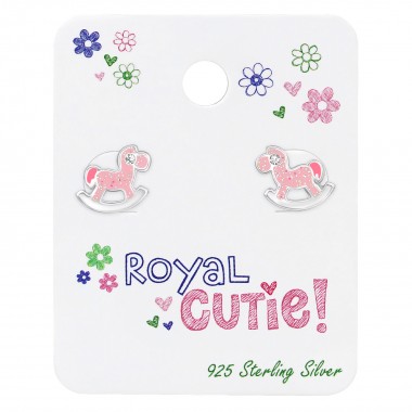 Rocking Horse - 925 Sterling Silver Kids Jewelry Sets SD38071