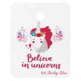 Unicorn - 925 Sterling Silver Kids Jewelry Sets SD38074