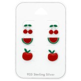 Fruit - 925 Sterling Silver Kids Jewelry Sets SD38714