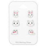 Animal - 925 Sterling Silver Kids Jewelry Sets SD38715