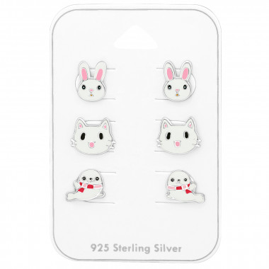 Animal - 925 Sterling Silver Kids Jewelry Sets SD38715