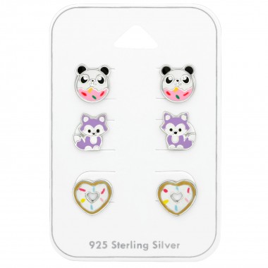 Cute - 925 Sterling Silver Kids Jewelry Sets SD38720
