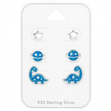 Star - 925 Sterling Silver Kids Jewelry Sets SD38721