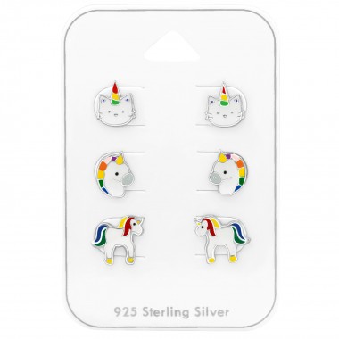 Unicorn - 925 Sterling Silver Kids Jewelry Sets SD38727