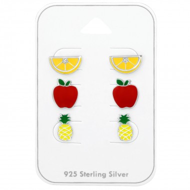 Fruit - 925 Sterling Silver Kids Jewelry Sets SD38730