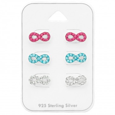 Infinity - 925 Sterling Silver Kids Jewelry Sets SD38733