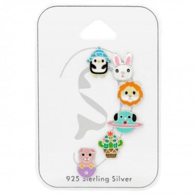 Mixed - 925 Sterling Silver Kids Jewelry Sets SD38737