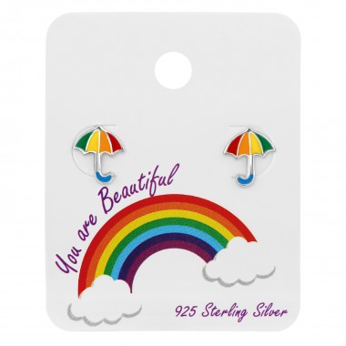 Umbrella - 925 Sterling Silver Kids Jewelry Sets SD39678