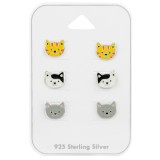 Animal - 925 Sterling Silver Kids Jewelry Sets SD39681