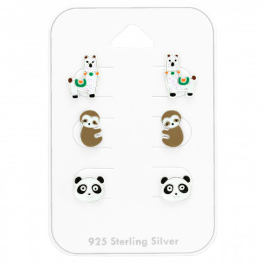 Animal - 925 Sterling Silver Kids Jewelry Sets SD41479