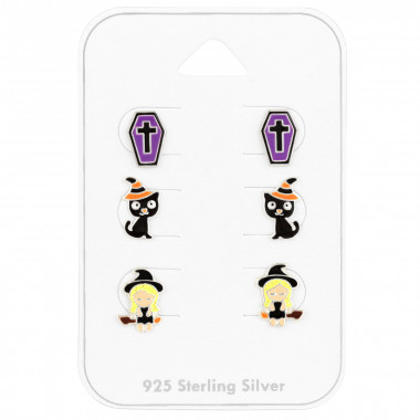 Halloween - 925 Sterling Silver Kids Jewelry Sets SD41481